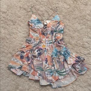 Colorful Floral romper
